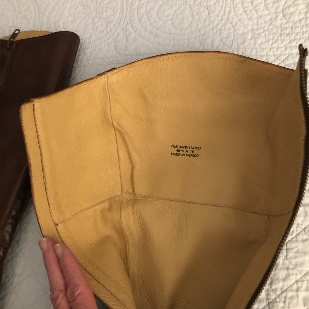 Frye Molly Riding boots. Size 7 1/2. - Picture 9 of 11